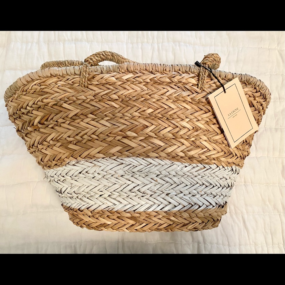 NWT La Ligne Straw Tote